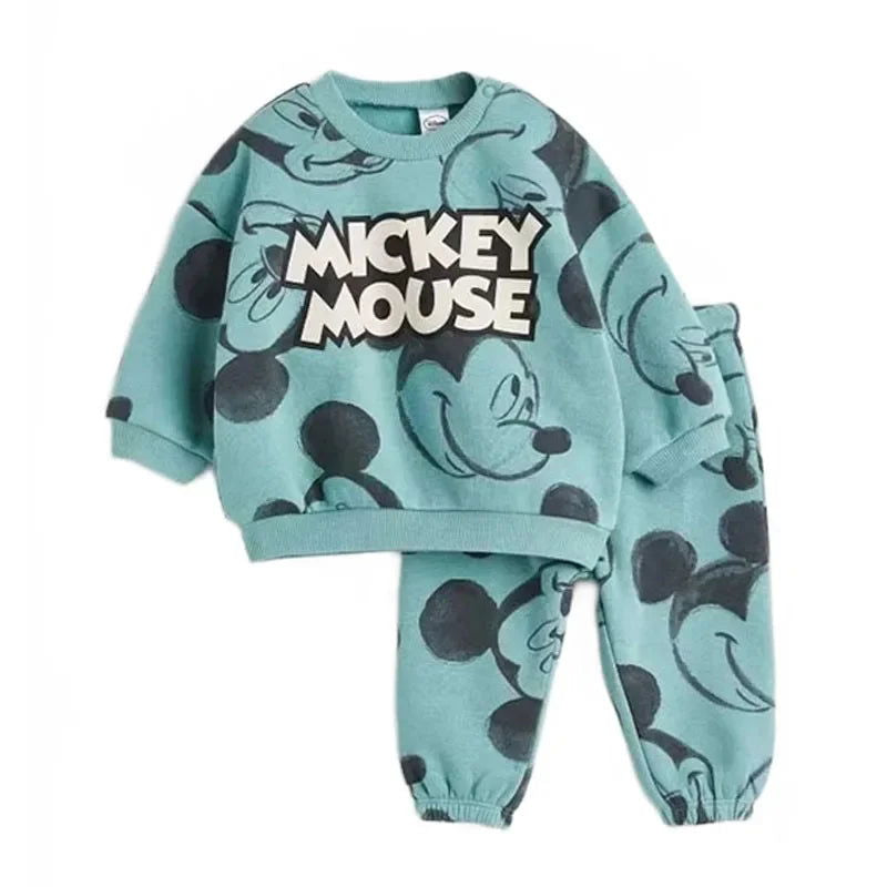 1-4 Year Spring Boy Clothes Set Cartoon Long Sleeve Sweatshirt and Pants Baby Boy Clothes for Kids Clothes - LOCKDEALZ