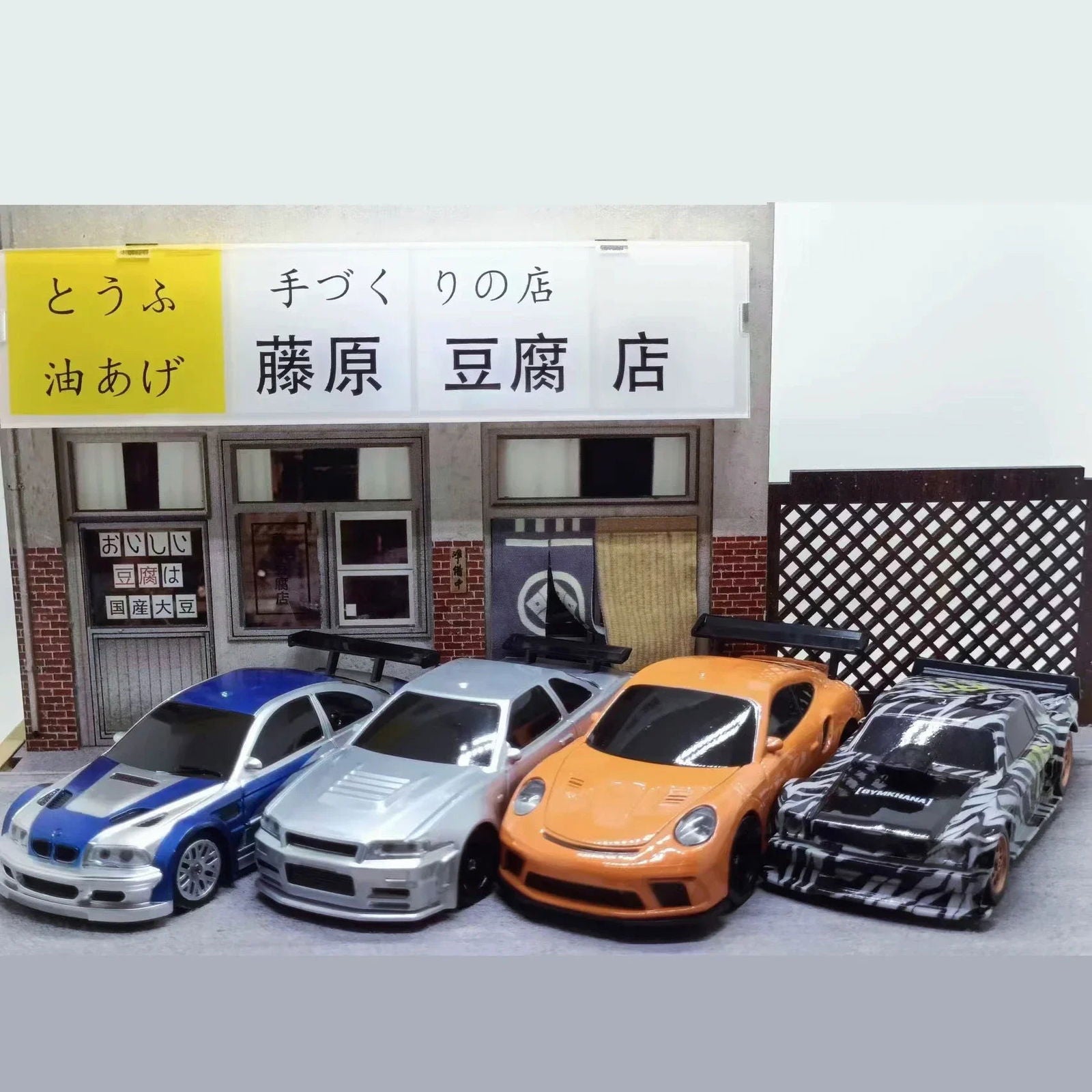 2.4G RC Drift Car 1/43 4WD Remote Control Car High Speed Four Wheel Drive Radio Controlled Mini Racing Car Model Boy Toy Gift - LOCKDEALZ