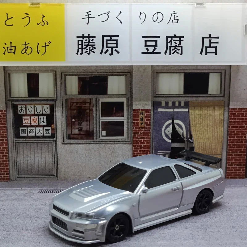 2.4G RC Drift Car 1/43 4WD Remote Control Car High Speed Four Wheel Drive Radio Controlled Mini Racing Car Model Boy Toy Gift - LOCKDEALZ