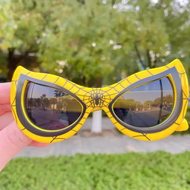 2024 Disney Spiderman Sunglasses Plastic Action Toys Figure Anime Spider Cartoon Fashion Sunglasses Cute Gifts For kids toys - LOCKDEALZ
