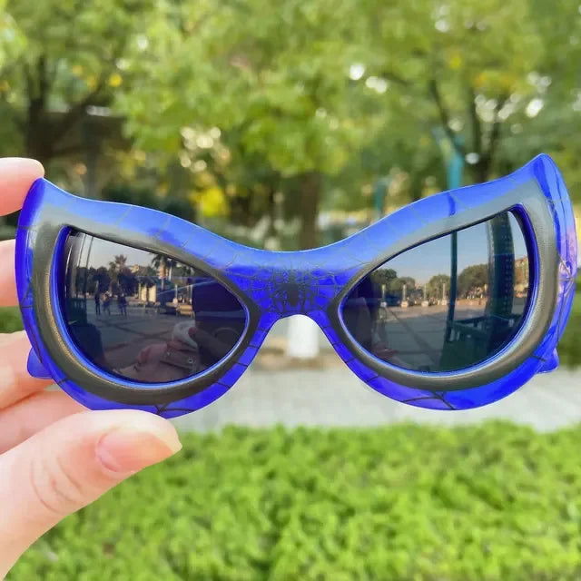 2024 Disney Spiderman Sunglasses Plastic Action Toys Figure Anime Spider Cartoon Fashion Sunglasses Cute Gifts For kids toys - LOCKDEALZ