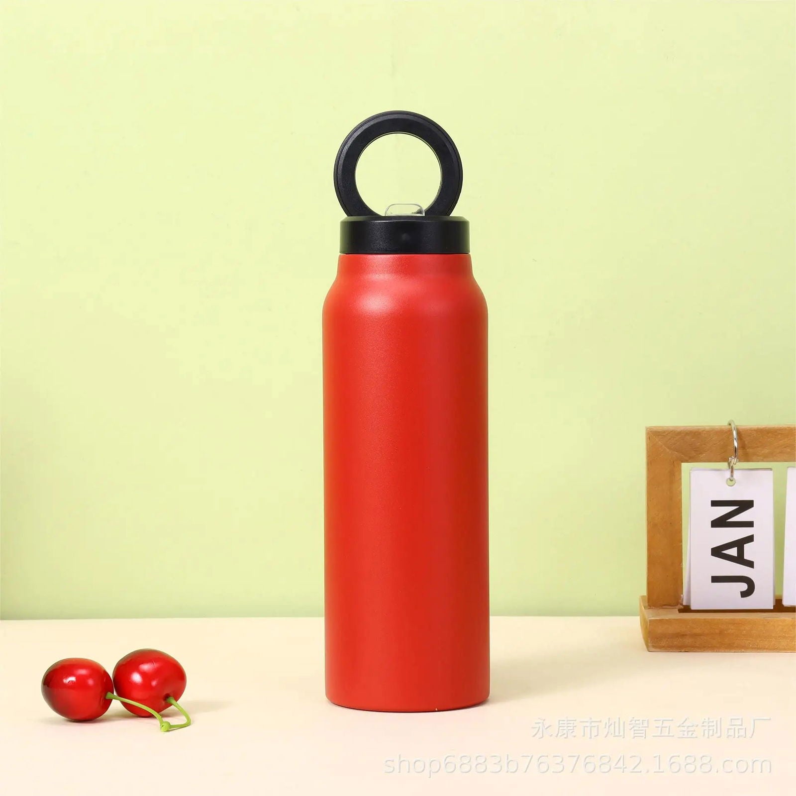 24Oz Insulated Water Bottle with Magnetic Phone Mount - LOCKDEALZ
