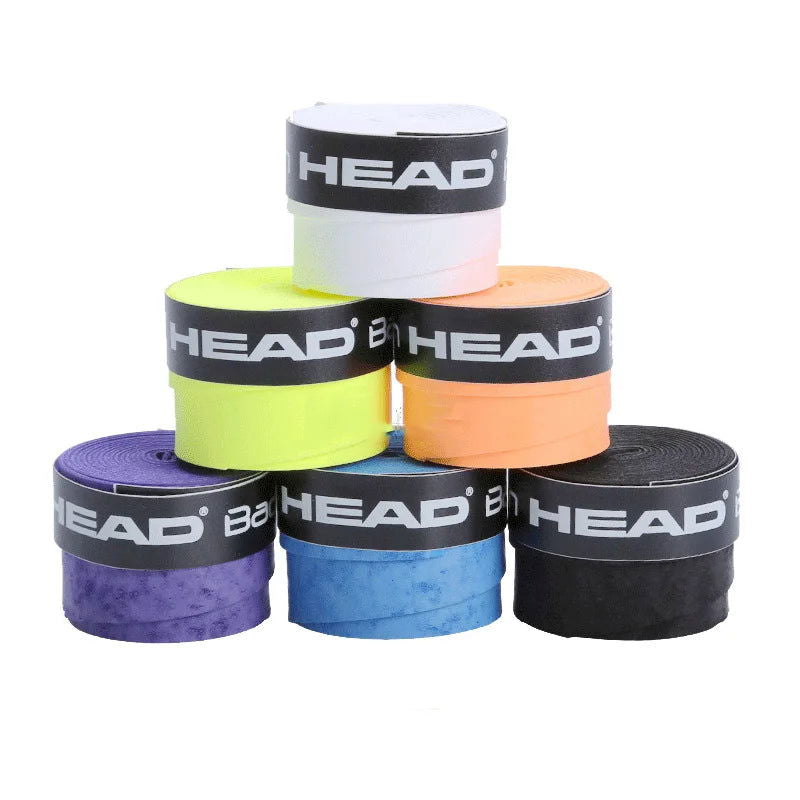 60pcs/lot HEAD Tennis Overgrip Padel Racket Single Tenis Grip Tape Anti Slip Outdoor Training Sweatband Badminton Accessories - LOCKDEALZ