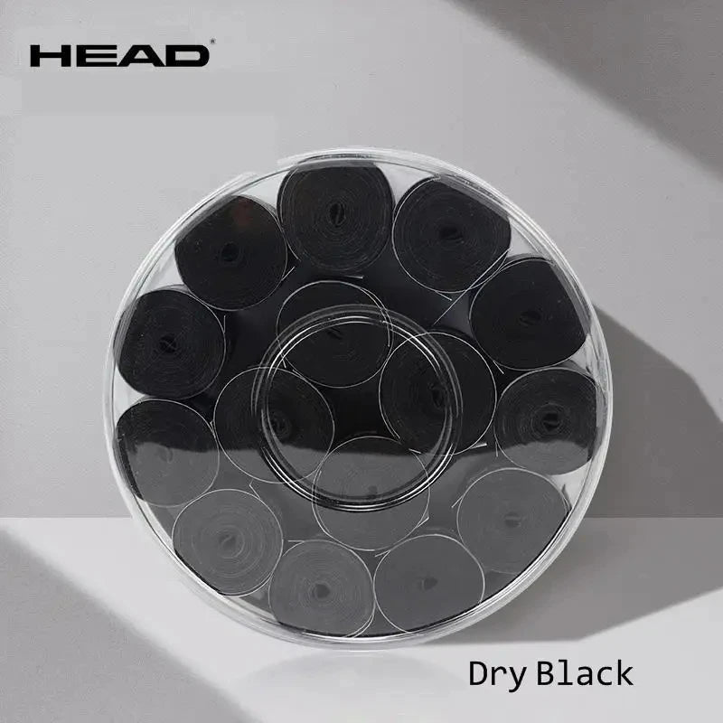 60pcs/lot HEAD Tennis Overgrip Padel Racket Single Tenis Grip Tape Anti Slip Outdoor Training Sweatband Badminton Accessories - LOCKDEALZ