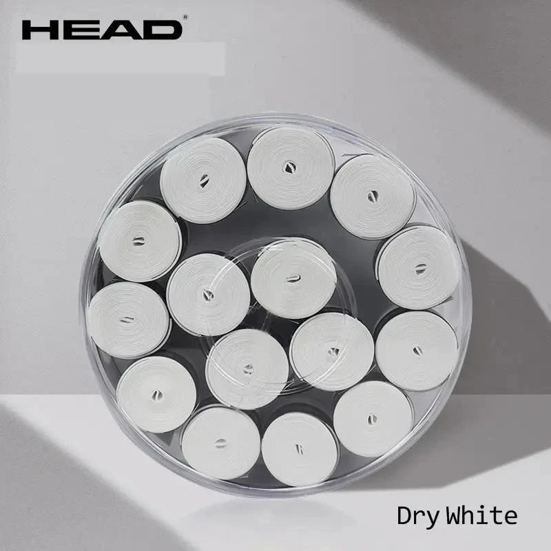 60pcs/lot HEAD Tennis Overgrip Padel Racket Single Tenis Grip Tape Anti Slip Outdoor Training Sweatband Badminton Accessories - LOCKDEALZ