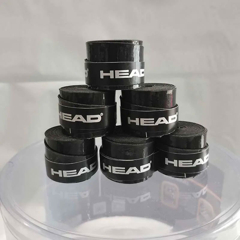 6 Pieces Original HEAD Overgrip Anti Slip Tennis Racket Sweatband Grips Padel Shock Absorption Grip Tape Training Accessories - LOCKDEALZ