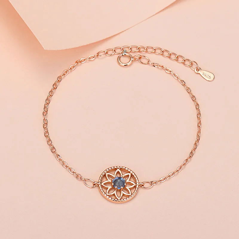 925 Sterling Silver Lucky Bead Charm Bracelet For Women Chain Round Bangles Fashion Luxury Quality Jewelry Christmas Accessories - LOCKDEALZ