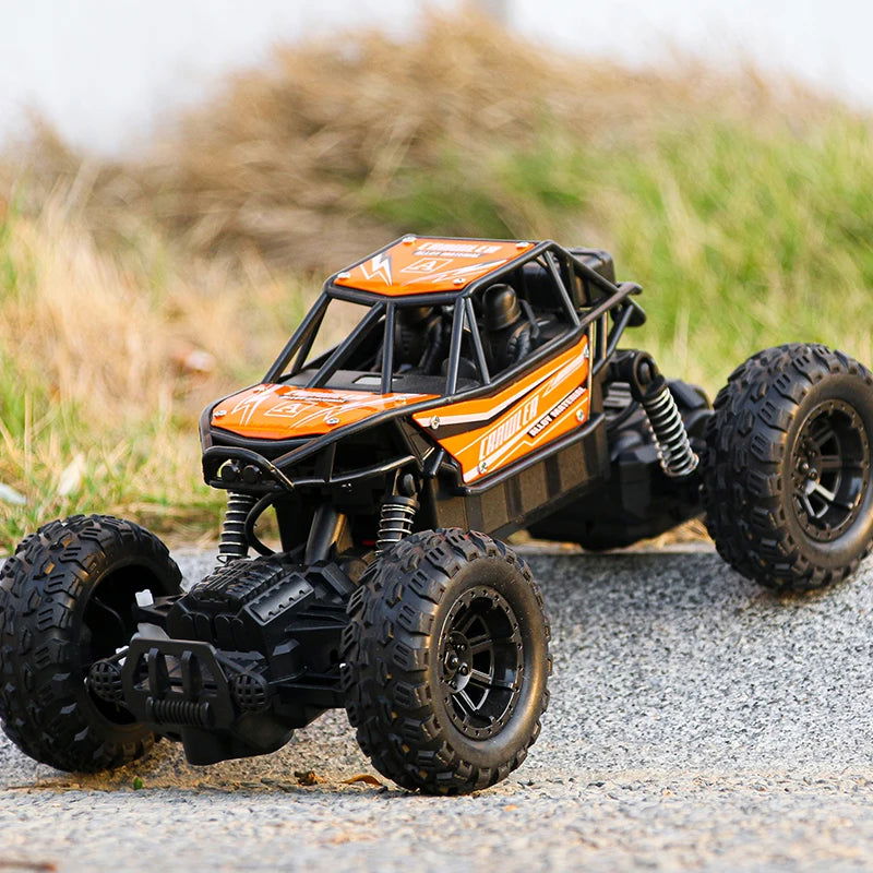 Alloy climbing mountain monster 4WD remote control car toy model 1:16 off-road vehicle rock climbing car remote control for chil - LOCKDEALZ