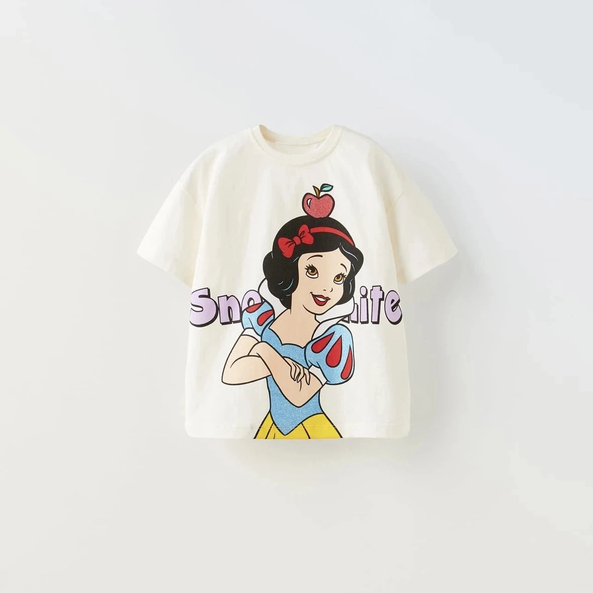 Baby Girl Disney Cartoon T-shirt Summer Clothing Popular Design Fashion Children Short Sleeve Tshirts Kids Girls' Tees Tops - LOCKDEALZ
