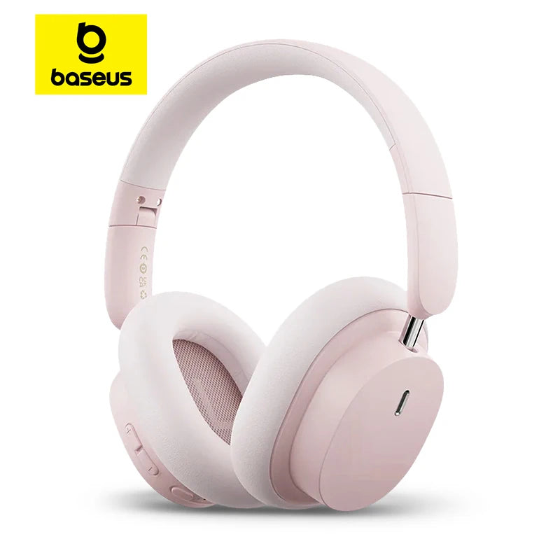 Baseus Bowie D05 Headphones Wireless Earphone Bluetooth 5.3 Headset HiFI Stereo Fones Foldable Wireless Wired Dual Use Headphone - LOCKDEALZ