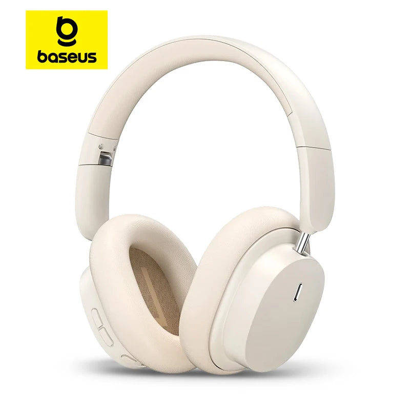 Baseus Bowie D05 Headphones Wireless Earphone Bluetooth 5.3 Headset HiFI Stereo Fones Foldable Wireless Wired Dual Use Headphone - LOCKDEALZ