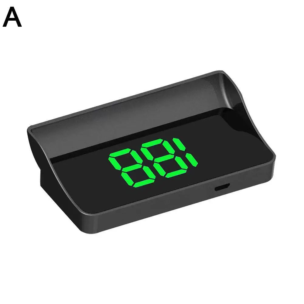 Car Head Up HD Display GPS Speedometer Speed KMH Digital HUD Windshield Projector For All Cars Auto Electronics Accessories - LOCKDEALZ