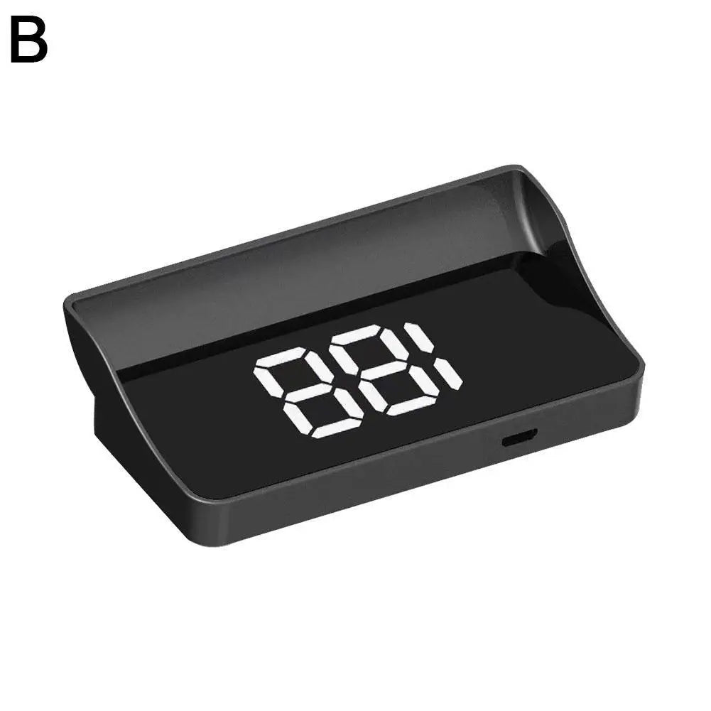 Car Head Up HD Display GPS Speedometer Speed KMH Digital HUD Windshield Projector For All Cars Auto Electronics Accessories - LOCKDEALZ