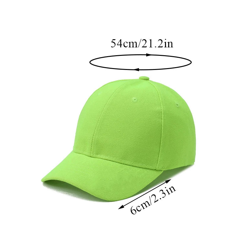 Children's Kids Baseball Cap for Girl Boy Spring Summer Baby Sun Hat Classic Solid Color Toddler Peaked Caps кепка Gorras TSF# - LOCKDEALZ