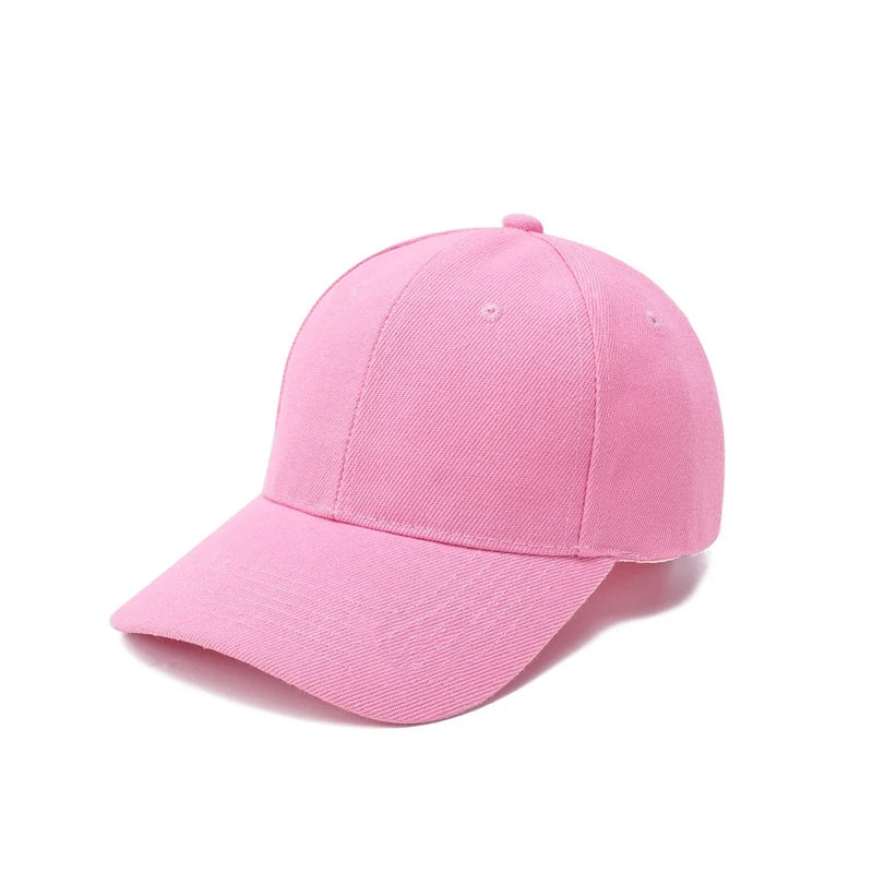 Children's Kids Baseball Cap for Girl Boy Spring Summer Baby Sun Hat Classic Solid Color Toddler Peaked Caps кепка Gorras TSF# - LOCKDEALZ