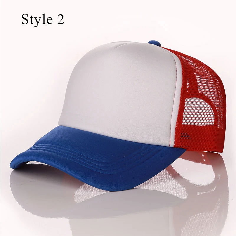 Children's Kids Baseball Cap for Girl Boy Spring Summer Baby Sun Hat Classic Solid Color Toddler Peaked Caps кепка Gorras TSF# - LOCKDEALZ