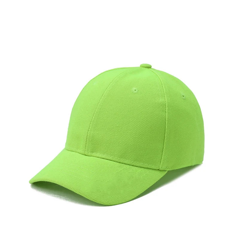 Children's Kids Baseball Cap for Girl Boy Spring Summer Baby Sun Hat Classic Solid Color Toddler Peaked Caps кепка Gorras TSF# - LOCKDEALZ