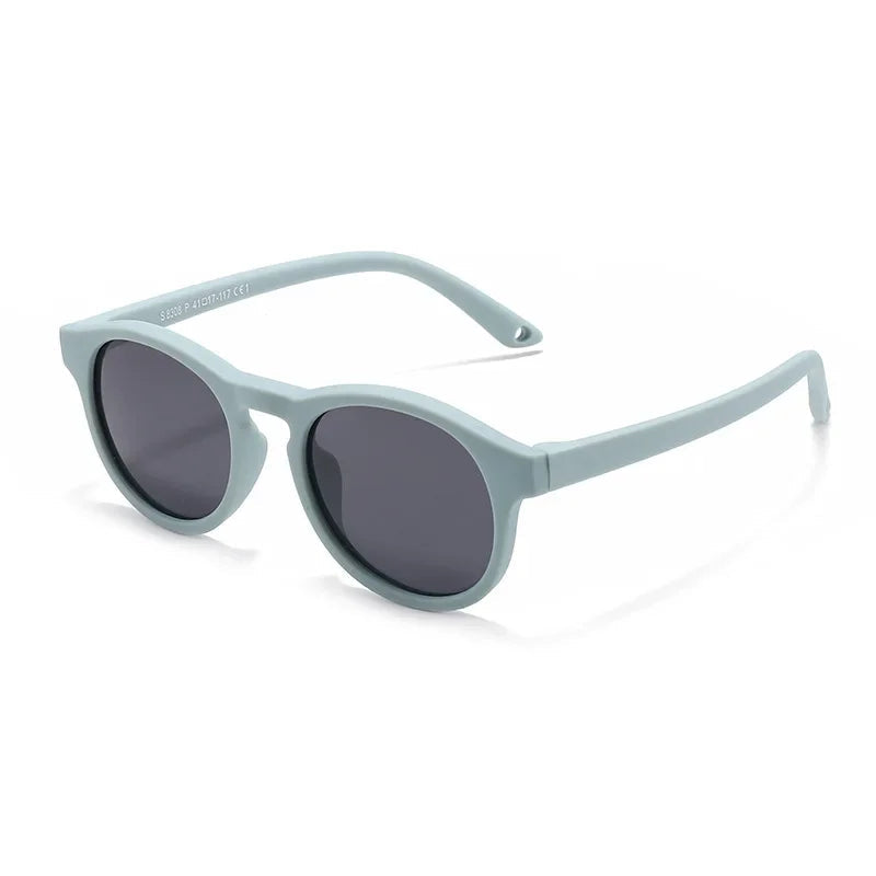 Fashion Baby's First Sunglasses with Strap Round Flexible UV400 Polarized Infant Sunglasses for Ages 0-3 Years - LOCKDEALZ