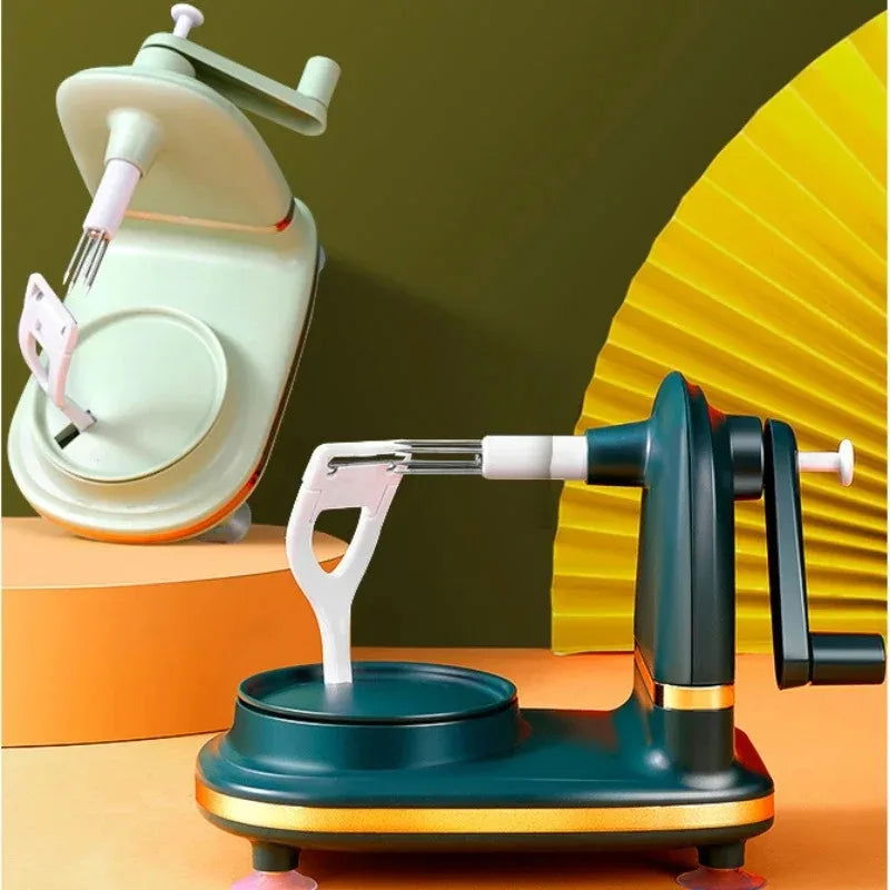 Household Hand-cranked Apple Peeler, Fruit Peeling Artifact, Kitchen Fruit Peeler, Automatic Peeler, Apple Peeling Artifact - LOCKDEALZ