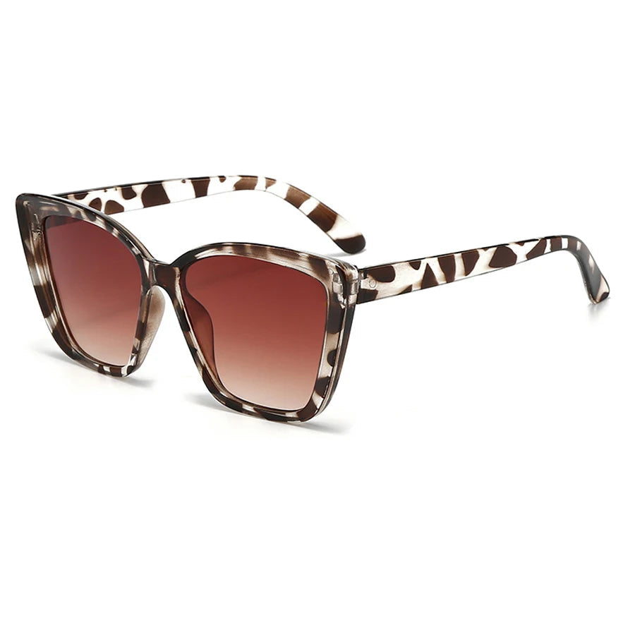 INS Vintage Cat Eye Sunglasses Women Square Small Frame Sun Glasses Female Brand Designer Retro Shades Fashion Oculos De Sol - LOCKDEALZ