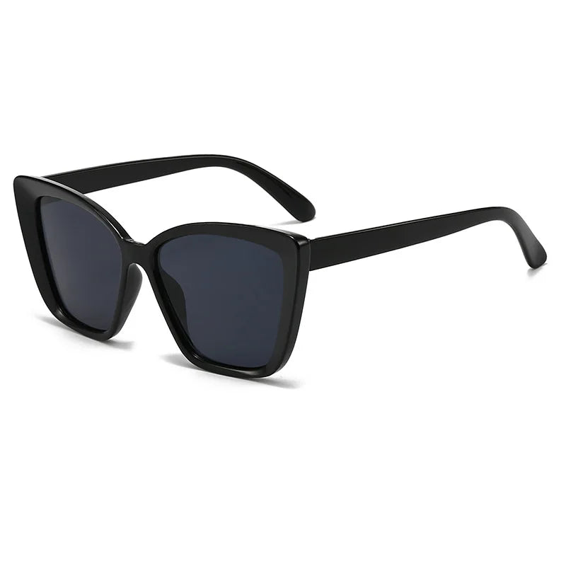 INS Vintage Cat Eye Sunglasses Women Square Small Frame Sun Glasses Female Brand Designer Retro Shades Fashion Oculos De Sol - LOCKDEALZ