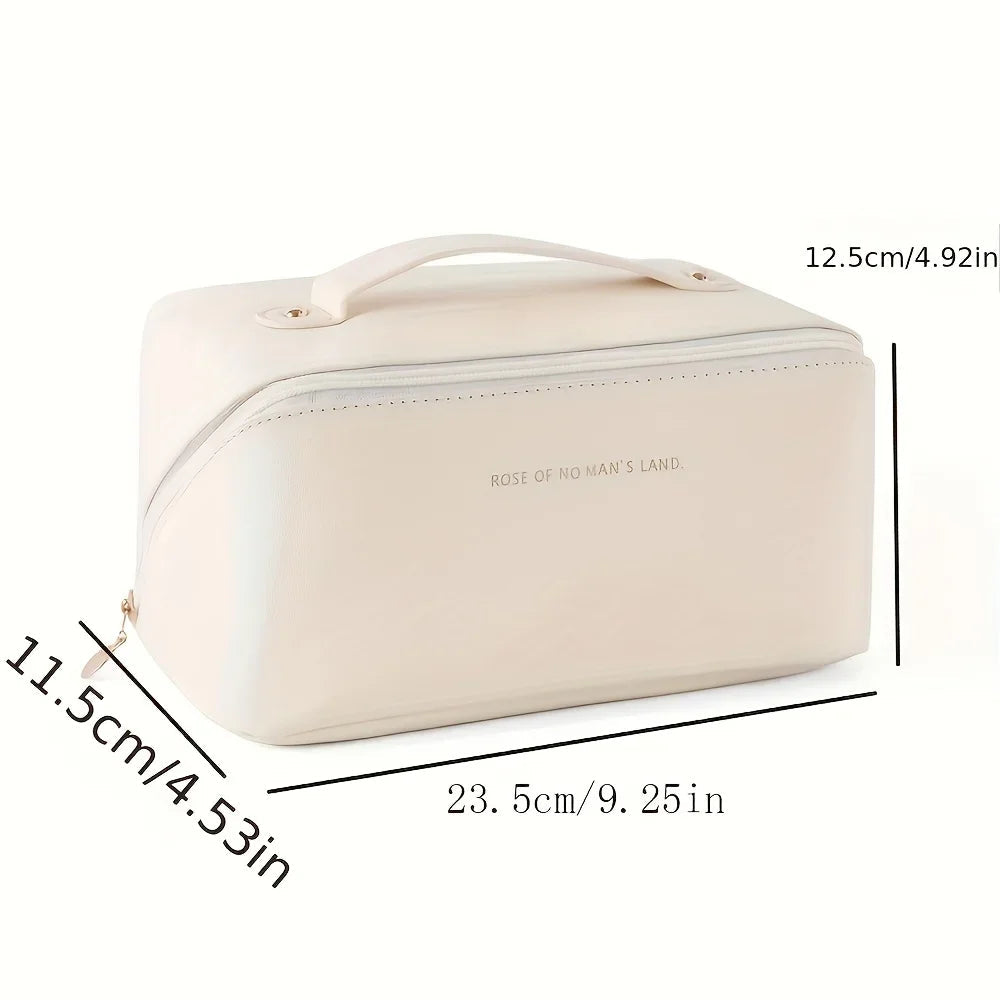 Makeup Organizer Female Toiletry Kit Bag Make Up Case Storage Pouch Luxury Lady Box, Cosmetic Bag, Organizer Bag For Travel Zip - LOCKDEALZ