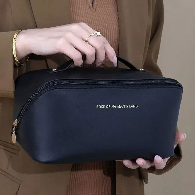 Makeup Organizer Female Toiletry Kit Bag Make Up Case Storage Pouch Luxury Lady Box, Cosmetic Bag, Organizer Bag For Travel Zip - LOCKDEALZ