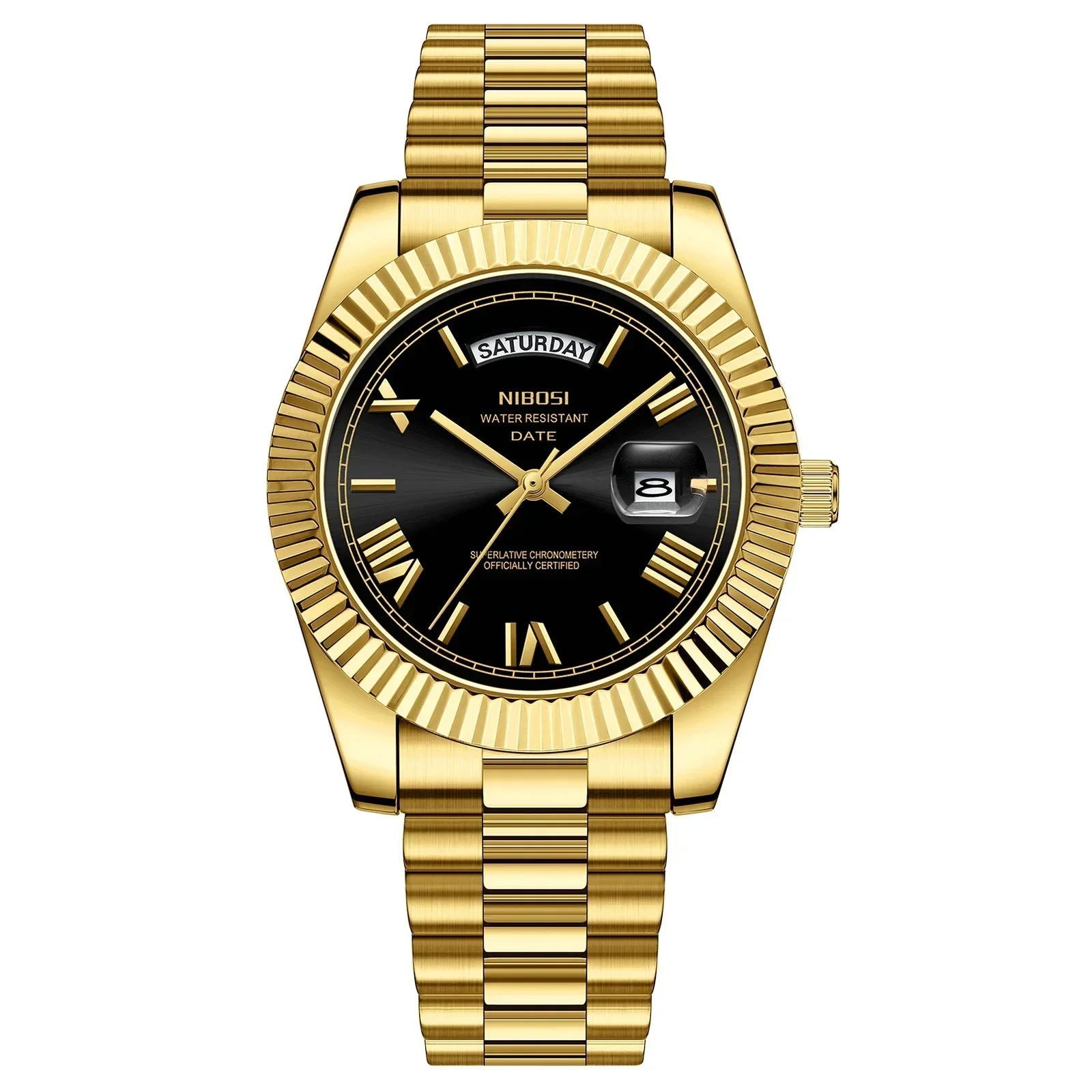 NIBOSI Luxury Men Quartz Watch Waterproof Date Luminous Wristwatch Sports Stainless Steel Men's Watches Male Clock Reloj Hombre - LOCKDEALZ