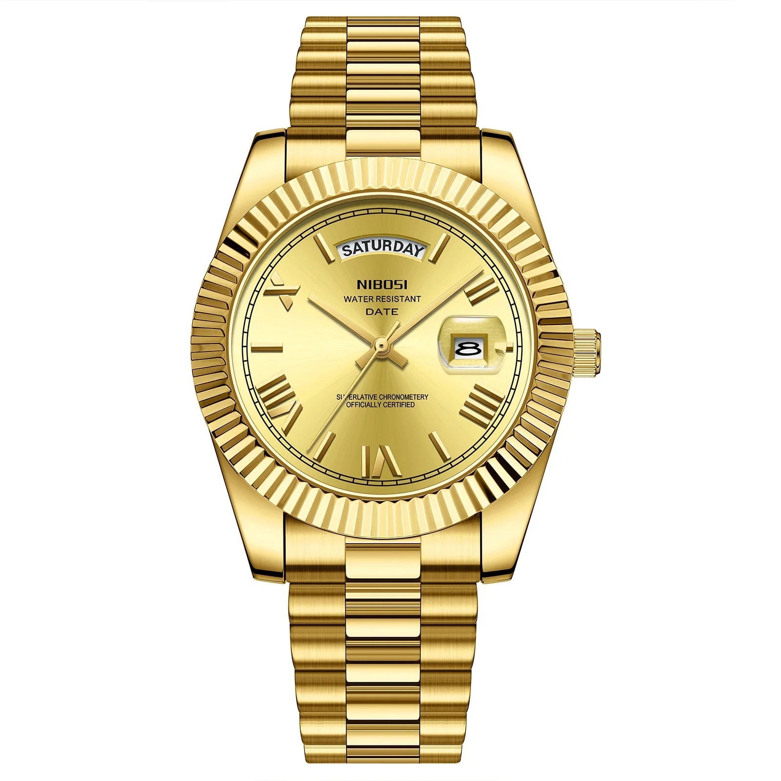 NIBOSI Luxury Men Quartz Watch Waterproof Date Luminous Wristwatch Sports Stainless Steel Men's Watches Male Clock Reloj Hombre - LOCKDEALZ