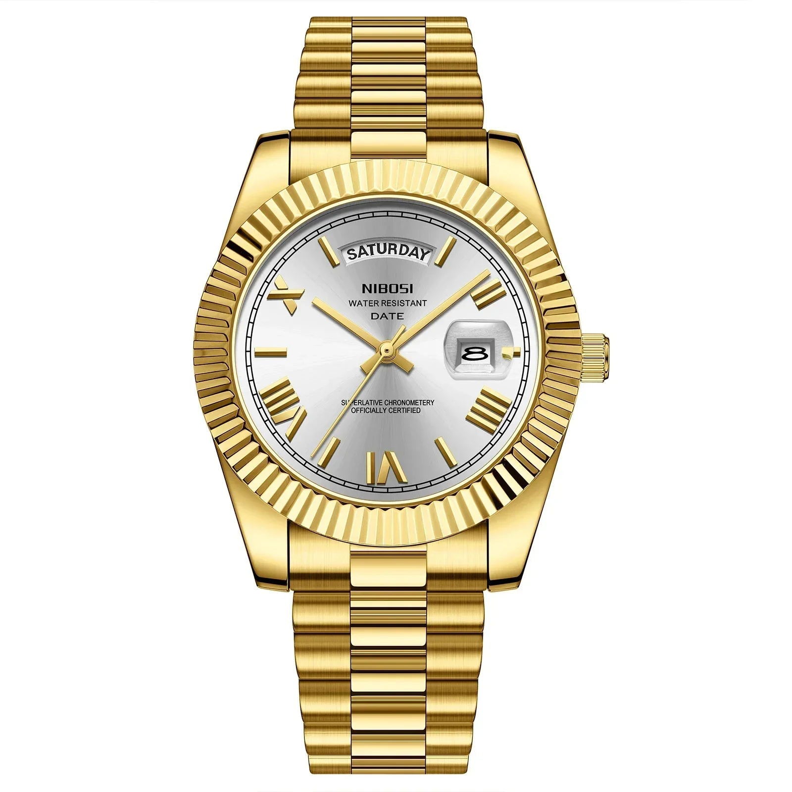NIBOSI Luxury Men Quartz Watch Waterproof Date Luminous Wristwatch Sports Stainless Steel Men's Watches Male Clock Reloj Hombre - LOCKDEALZ
