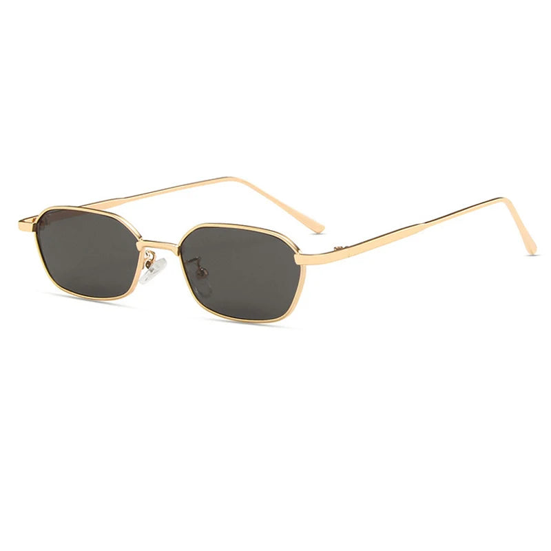 OEC CPO Small Square Sunglasse Women Men Brand Steampunk Metal Frame Sunglasses Men Retro Glasses UV400 Eyeglasses O949 - LOCKDEALZ