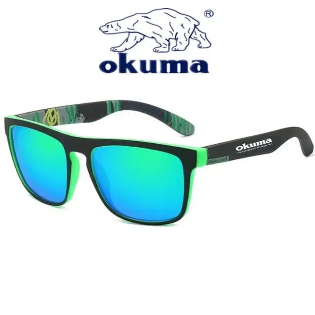 Okuma polarized sunglasses UV400 for men and women outdoor hunting, fishing, driving bicycles, sunglasses optional box - LOCKDEALZ