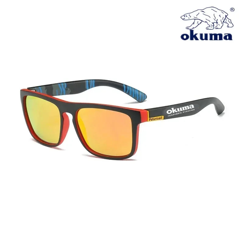 Okuma polarized sunglasses UV400 for men and women outdoor hunting, fishing, driving bicycles, sunglasses optional box - LOCKDEALZ
