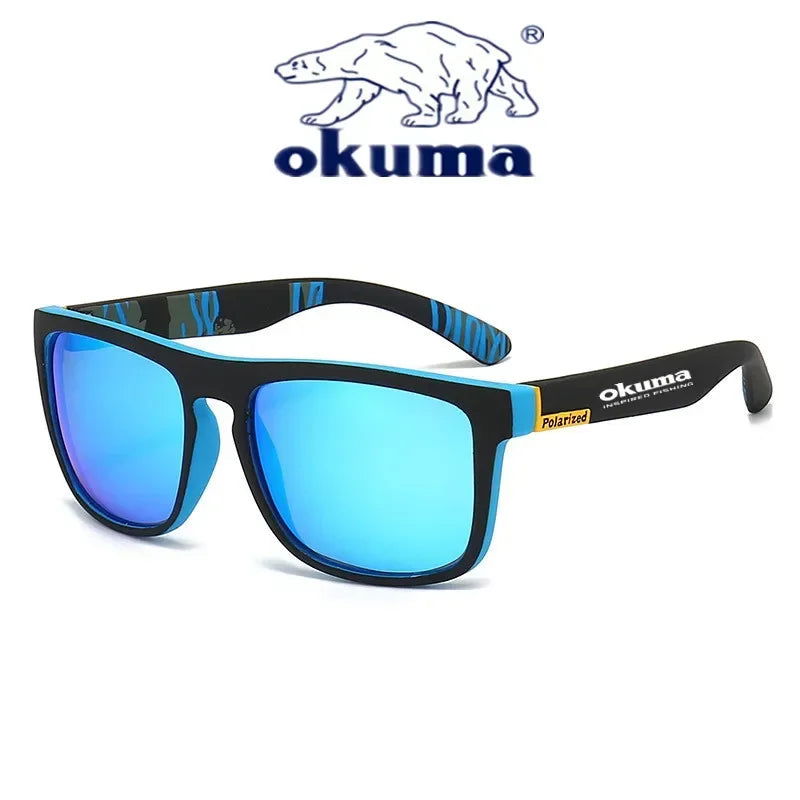 Okuma polarized sunglasses UV400 for men and women outdoor hunting, fishing, driving bicycles, sunglasses optional box - LOCKDEALZ