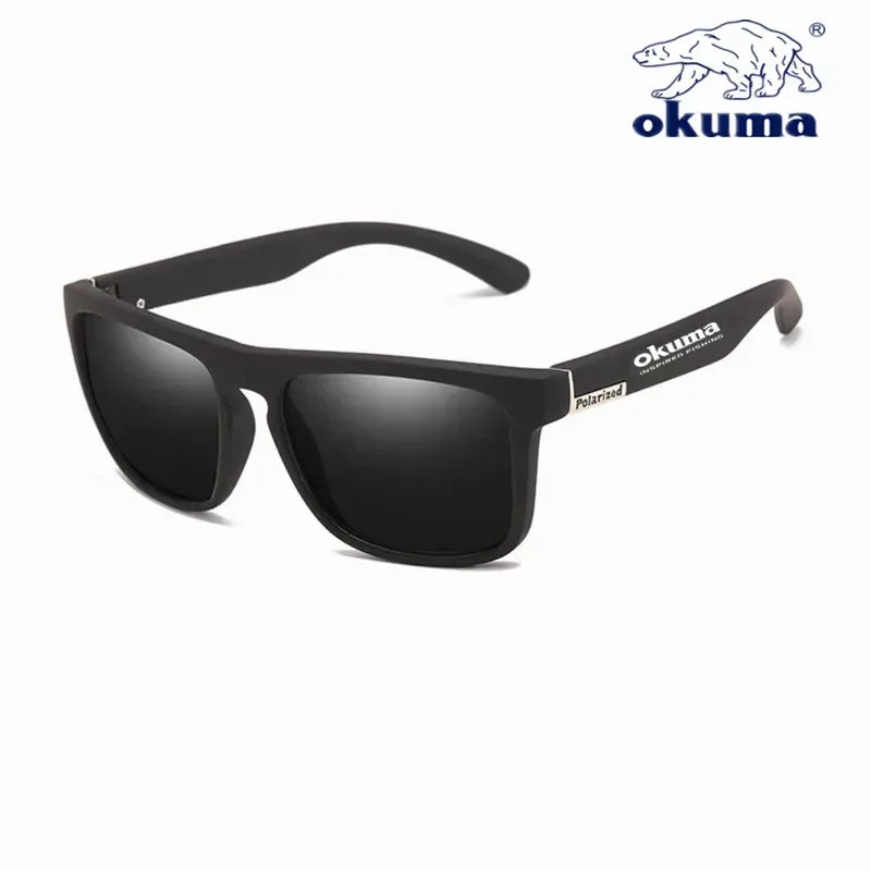 Okuma polarized sunglasses UV400 for men and women outdoor hunting, fishing, driving bicycles, sunglasses optional box - LOCKDEALZ