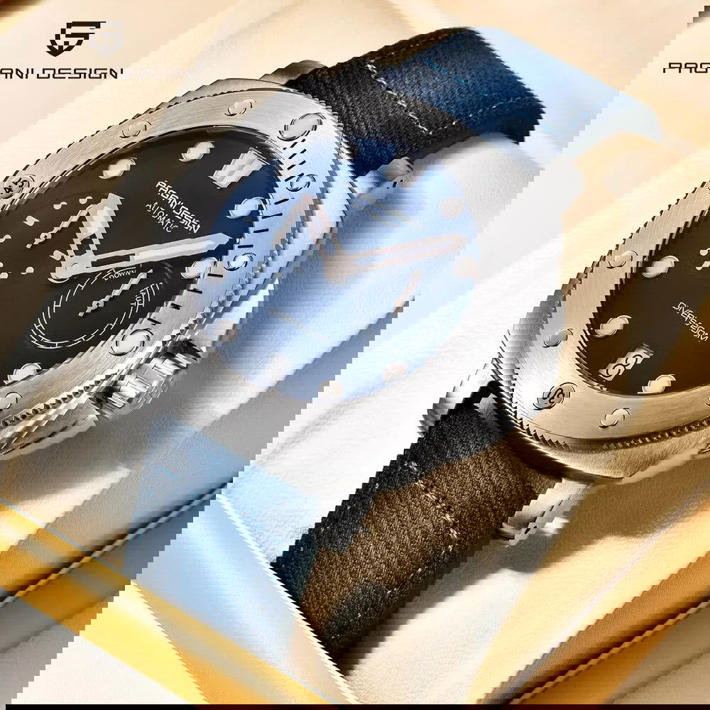PAGANI Design New Men Automatic Mechanical Watches Diver Watch For Top Brand Luxury 200M Waterproof AR Sapphire Watch for Men - LOCKDEALZ