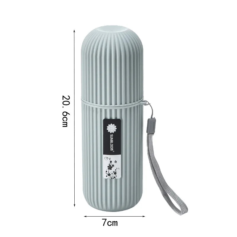 Portable Toothpaste Toothbrush Protect Holder Case Travel Camping Storage Box - LOCKDEALZ