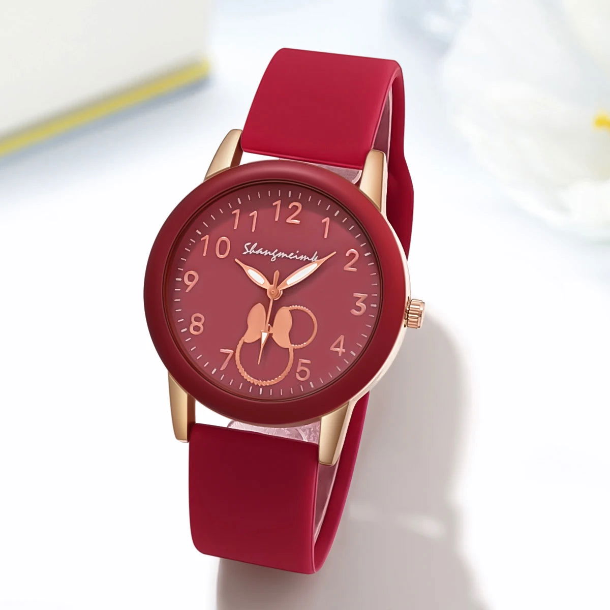 Quartz Watches For Women Luxury Brand Ladies Round Clock Silicone Women's Watch Gift relojes de mujer relogio feminino - LOCKDEALZ
