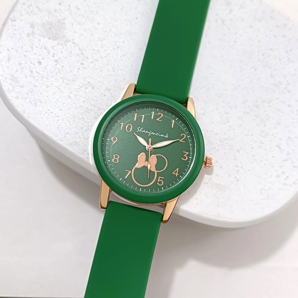 Quartz Watches For Women Luxury Brand Ladies Round Clock Silicone Women's Watch Gift relojes de mujer relogio feminino - LOCKDEALZ
