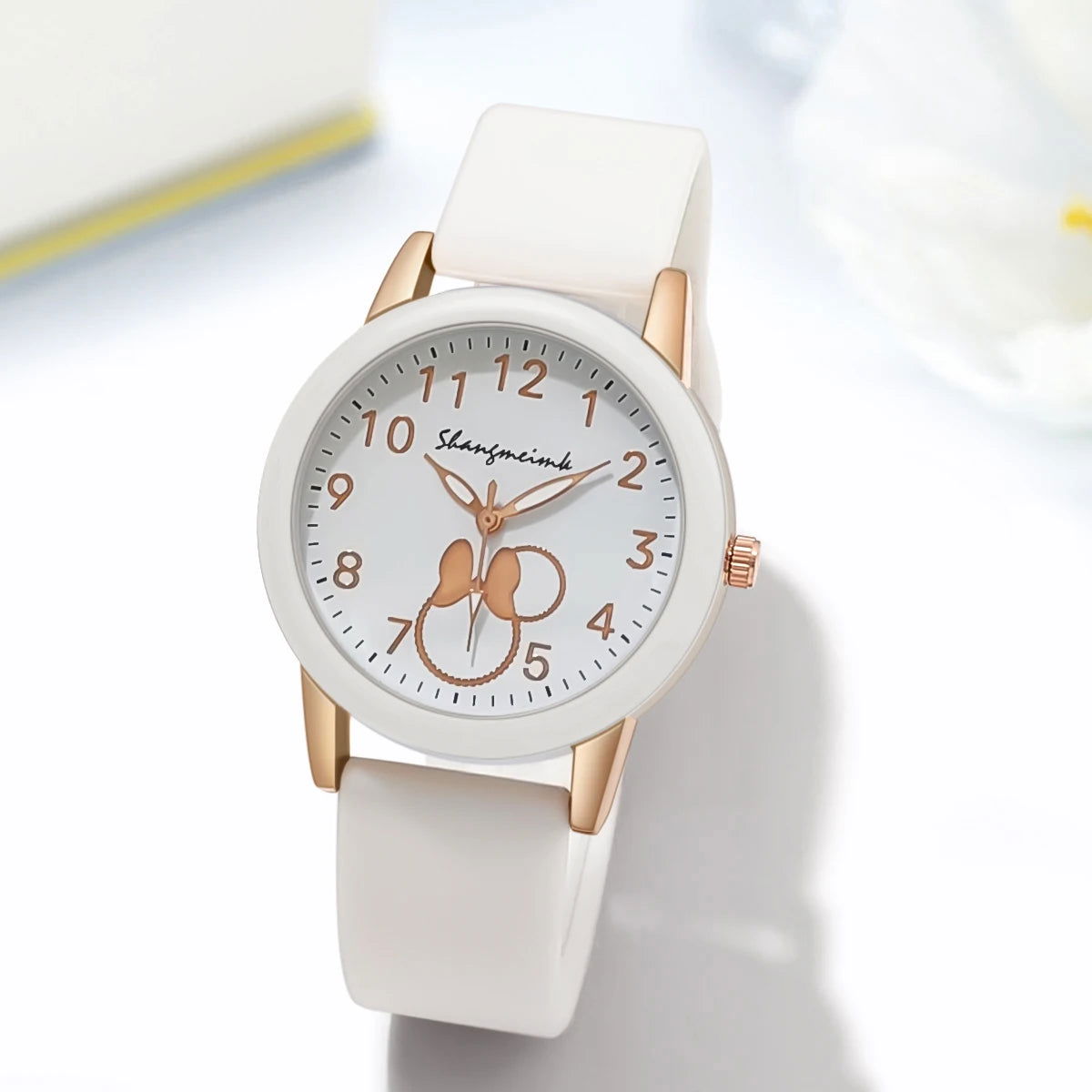 Quartz Watches For Women Luxury Brand Ladies Round Clock Silicone Women's Watch Gift relojes de mujer relogio feminino - LOCKDEALZ