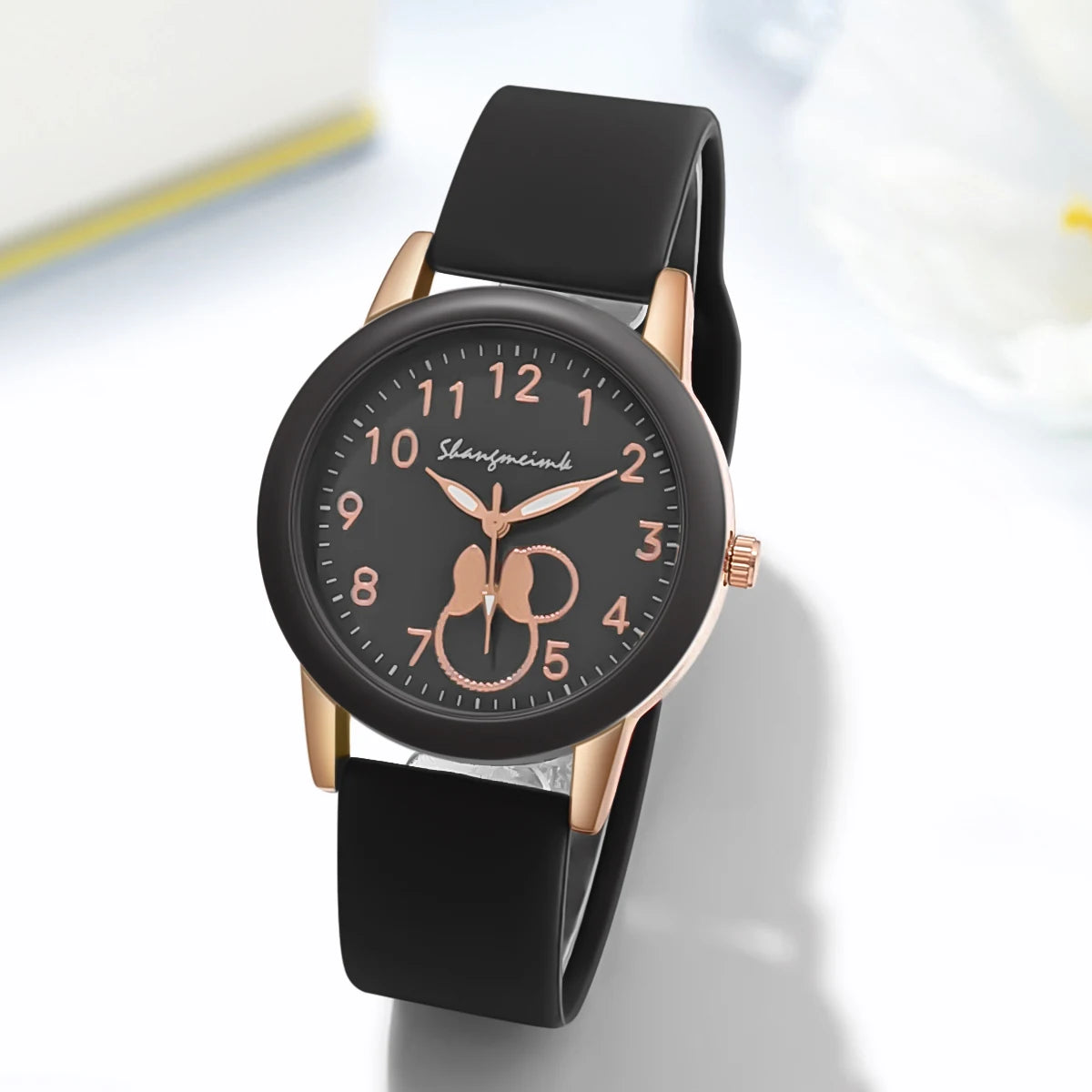 Quartz Watches For Women Luxury Brand Ladies Round Clock Silicone Women's Watch Gift relojes de mujer relogio feminino - LOCKDEALZ