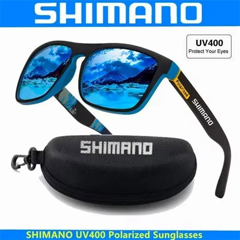 Shimano Polarized Sunglasses UV400 Protection for Men and Women Outdoor Hunting Fishing Driving Bicycle Sunglasses Optional Box - LOCKDEALZ