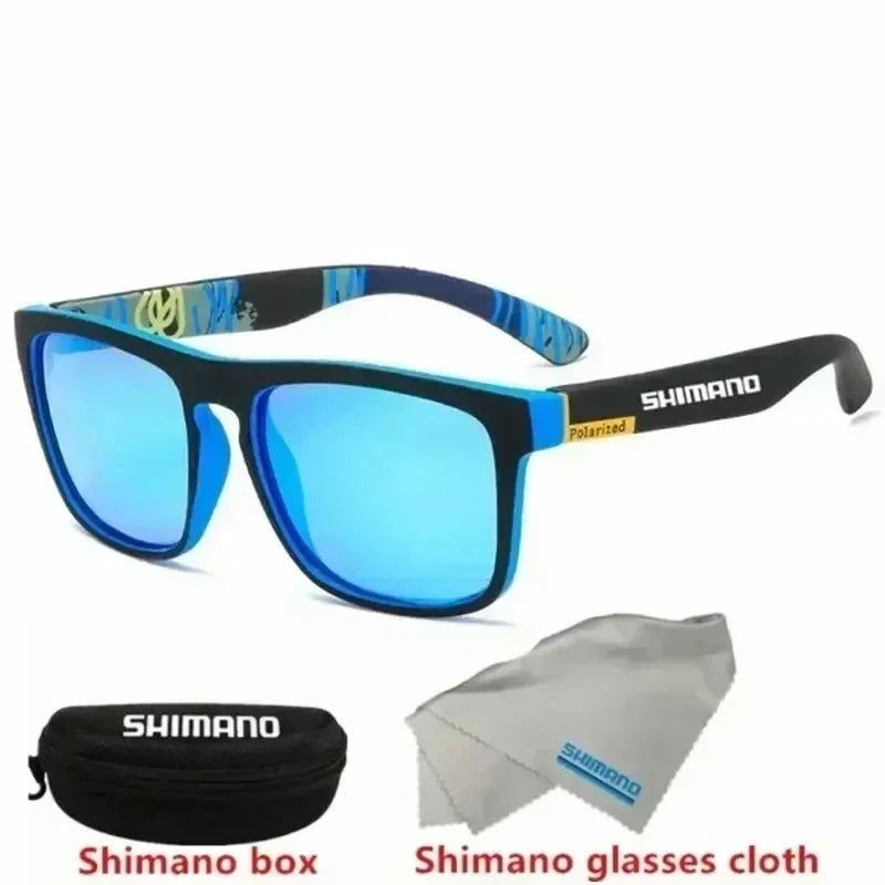 Shimano Polarized Sunglasses UV400 Protection for Men and Women Outdoor Hunting Fishing Driving Bicycle Sunglasses Optional Box - LOCKDEALZ