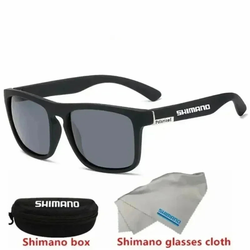 Shimano Polarized Sunglasses UV400 Protection for Men and Women Outdoor Hunting Fishing Driving Bicycle Sunglasses Optional Box - LOCKDEALZ