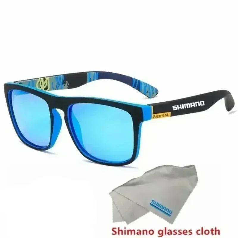 Shimano Polarized Sunglasses UV400 Protection for Men and Women Outdoor Hunting Fishing Driving Bicycle Sunglasses Optional Box - LOCKDEALZ