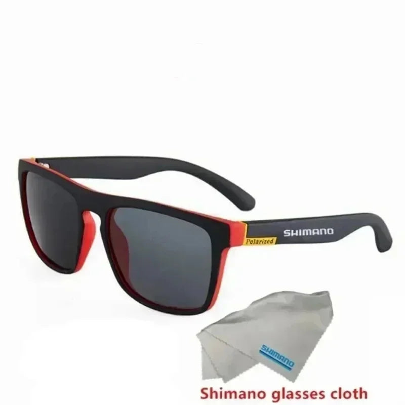 Shimano Polarized Sunglasses UV400 Protection for Men and Women Outdoor Hunting Fishing Driving Bicycle Sunglasses Optional Box - LOCKDEALZ