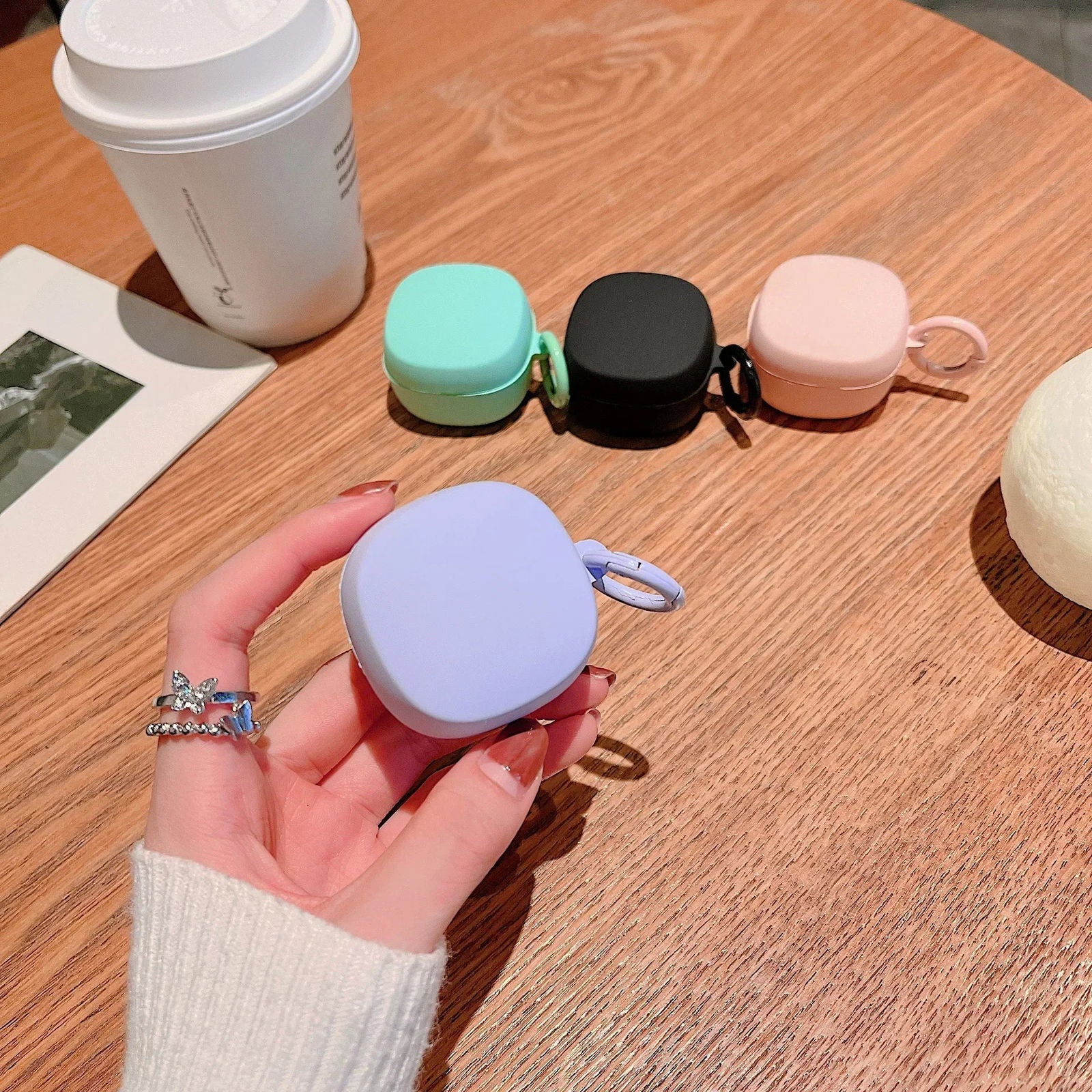 Silicone Protective Case for Baseus Encok WM01 Bowie WM02 Cover Macaron Candy Color Soft Earphone Box soft Cases High Quality - LOCKDEALZ
