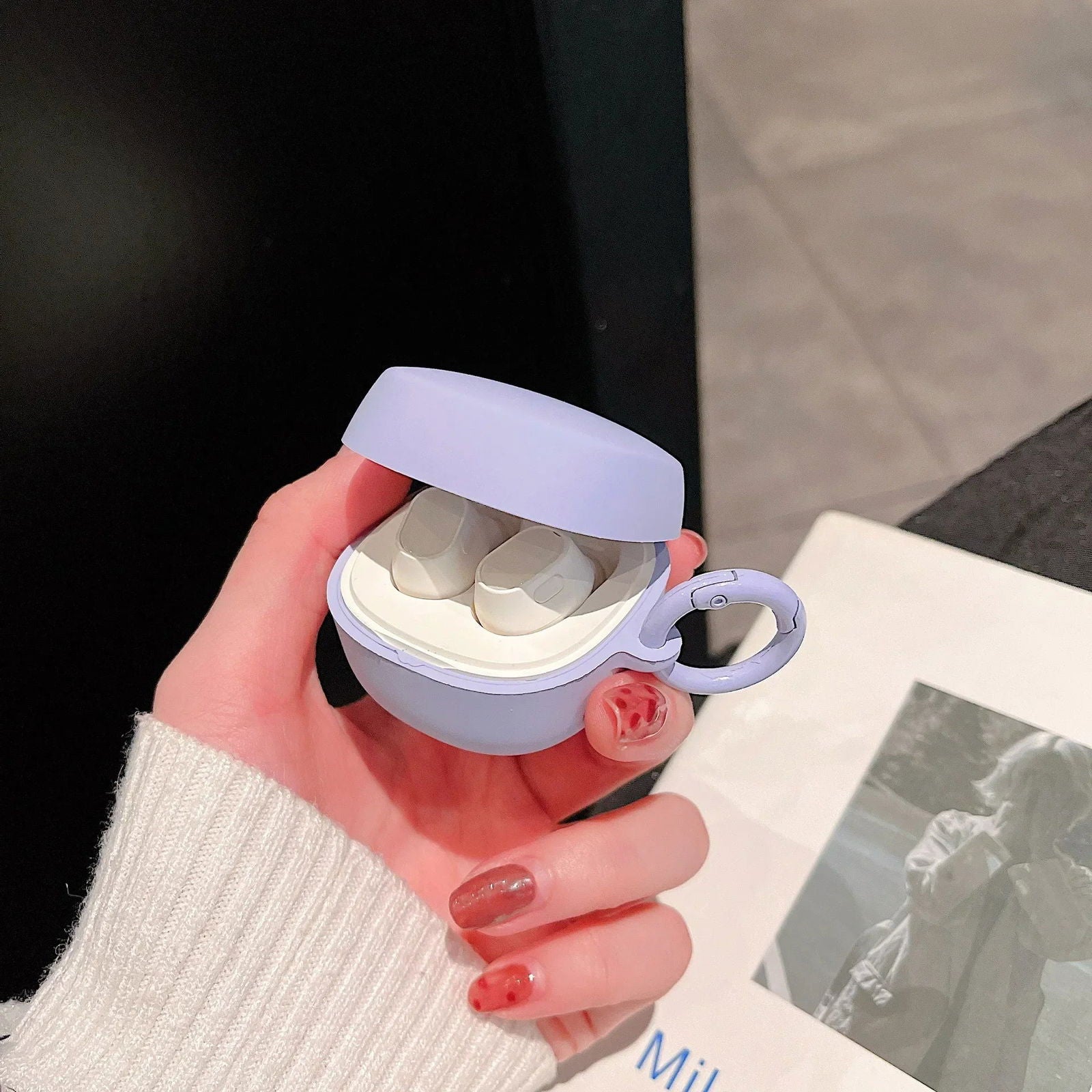 Silicone Protective Case for Baseus Encok WM01 Bowie WM02 Cover Macaron Candy Color Soft Earphone Box soft Cases High Quality - LOCKDEALZ