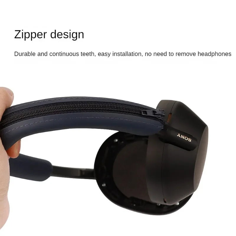 for Sony WH-1000XM5 Headphone Case Earphone Silicone Protective Cover For XM5 Headset Headbeam Protector Sleeve - LOCKDEALZ