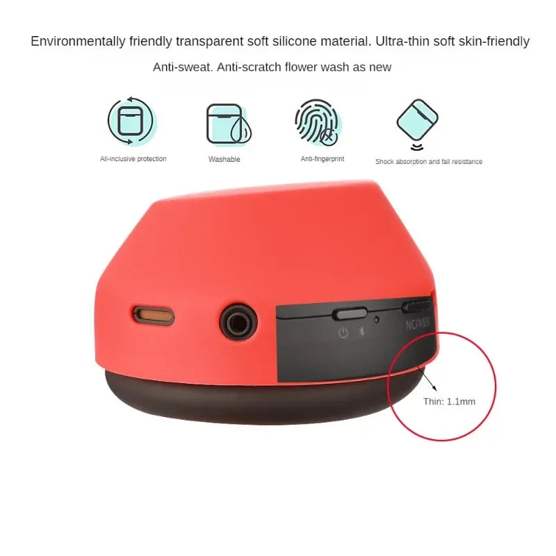 for Sony WH-1000XM5 Headphone Case Earphone Silicone Protective Cover For XM5 Headset Headbeam Protector Sleeve - LOCKDEALZ